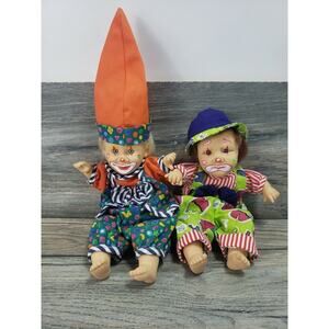 Gi-Go Beanie Clowns 8" Doll Series Vintage